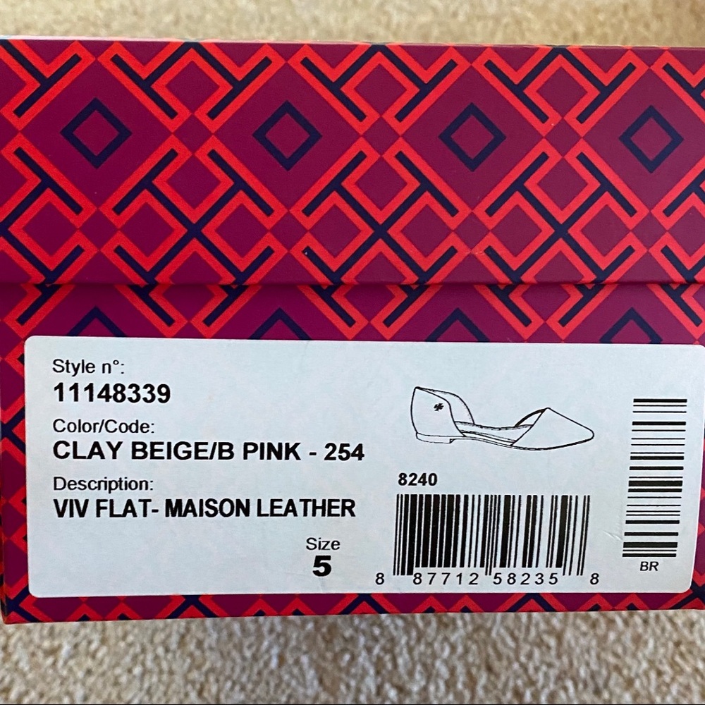 Tory Burch Vic D’orsay Flats - Picture 3 of 6